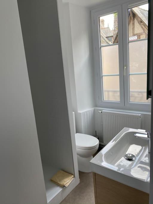 Appartement En Plein Coeur Historique De Dinan Bagian luar foto